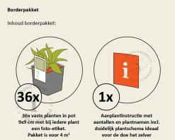Borderpakket Alba schaduw-halfschaduw - (pakket 01)