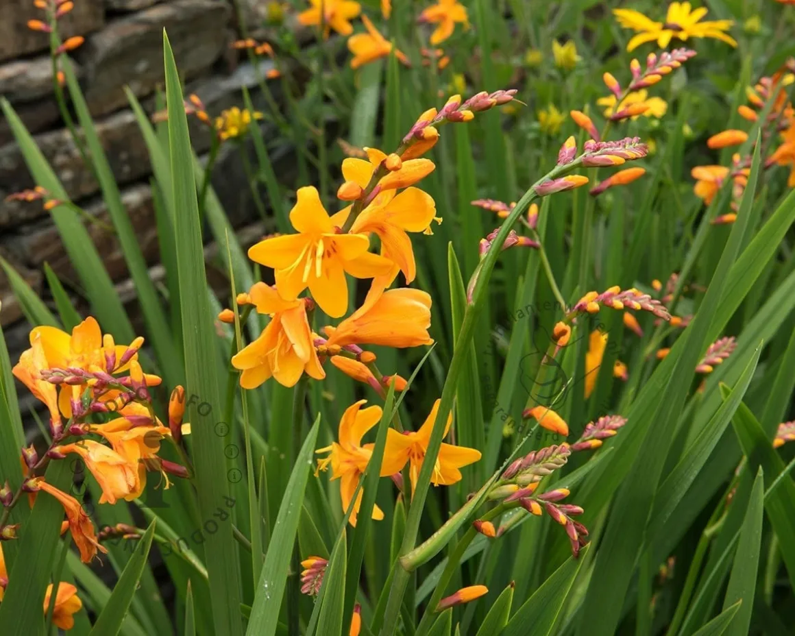 Crocosmia crocosmiiflora 'George Davidson'