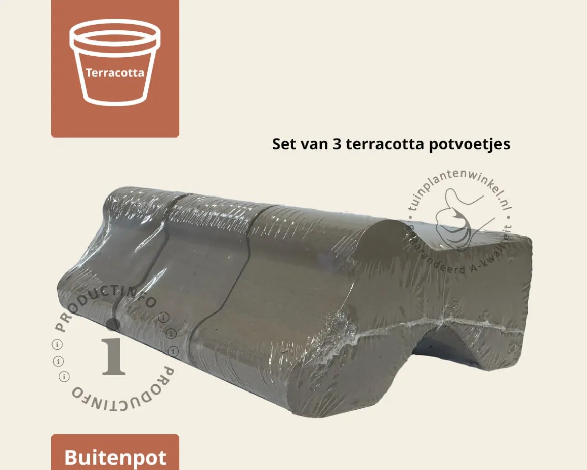 Potvoetjes graniet Blister